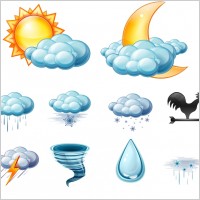 中央气象台天气预报ico图标素材