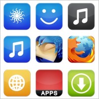 安卓iPhone 火狐浏览器logo app应用图标素材