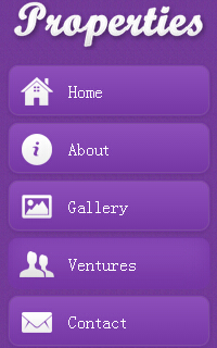 紫色手机mobile企业网站静态网页模板源码