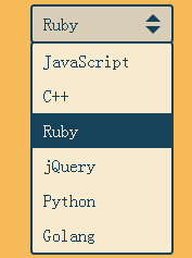 网页select下拉列表美化代码jQuery插件演示下载