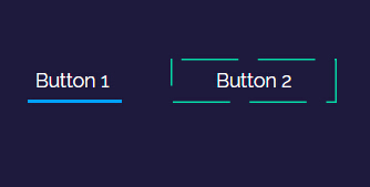 鼠标悬浮button按钮出现白色边框环绕效果的网页代码