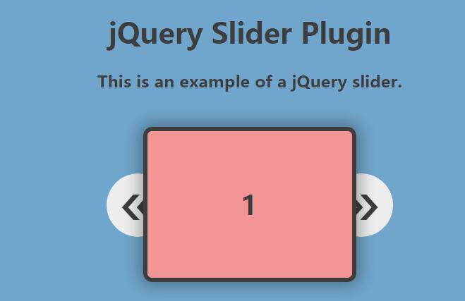 点击左右按钮图片滑动切换效果的jquery插件特效代码
