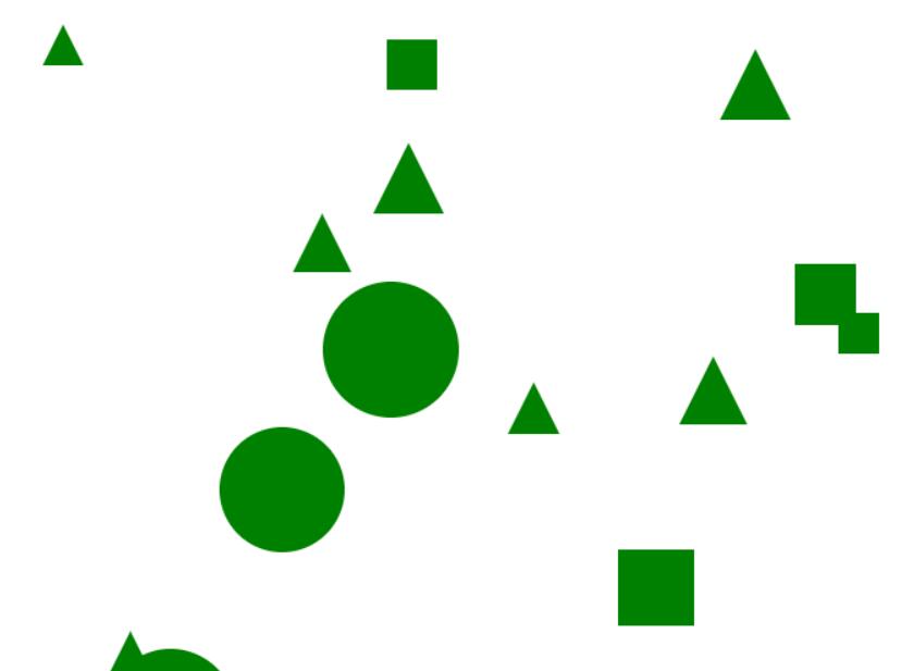 canvas制作几何图形实现拖拽效果的javascript特效代码