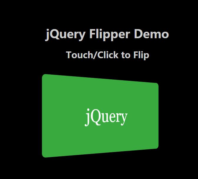 div文字图层3d翻转jQuery插件特效网页素材代码