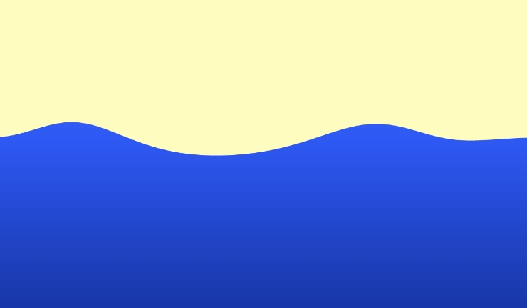 JavaScript代码2d水波浪动画特效canvas素材网站