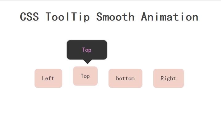 鼠标悬浮CSS ToolTip提示图层平滑弹出动画jQuery代码