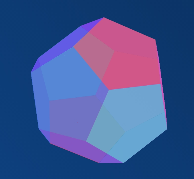 五角形十二面体图形旋转变化特效htmlcss3代码