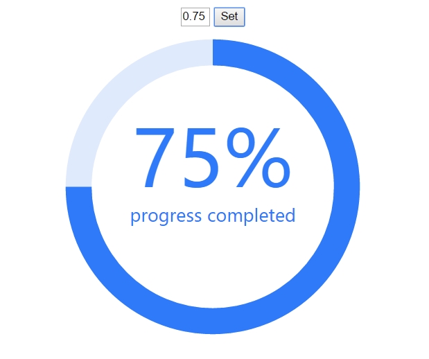 input文本框输入数值环形进度表实时过度动画特效d3.v3.min.js插件代码
