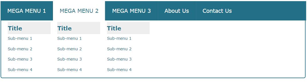 html5css3模仿京东天猫商城网站响应式分类导航菜单样式代码