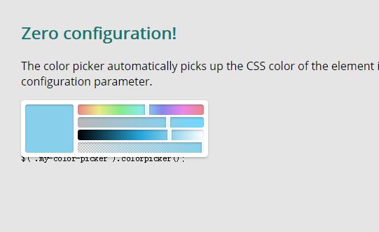 jQuery网页颜色选择器插件jColor.js代码