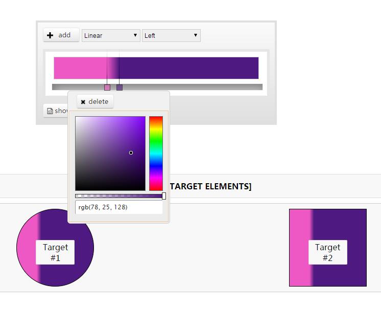 仿ps作图软件颜色调色板插件jQuery代码
