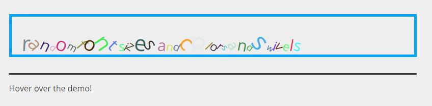 鼠标hover悬浮于文字时字体大小颜色变化特效jQuery代码