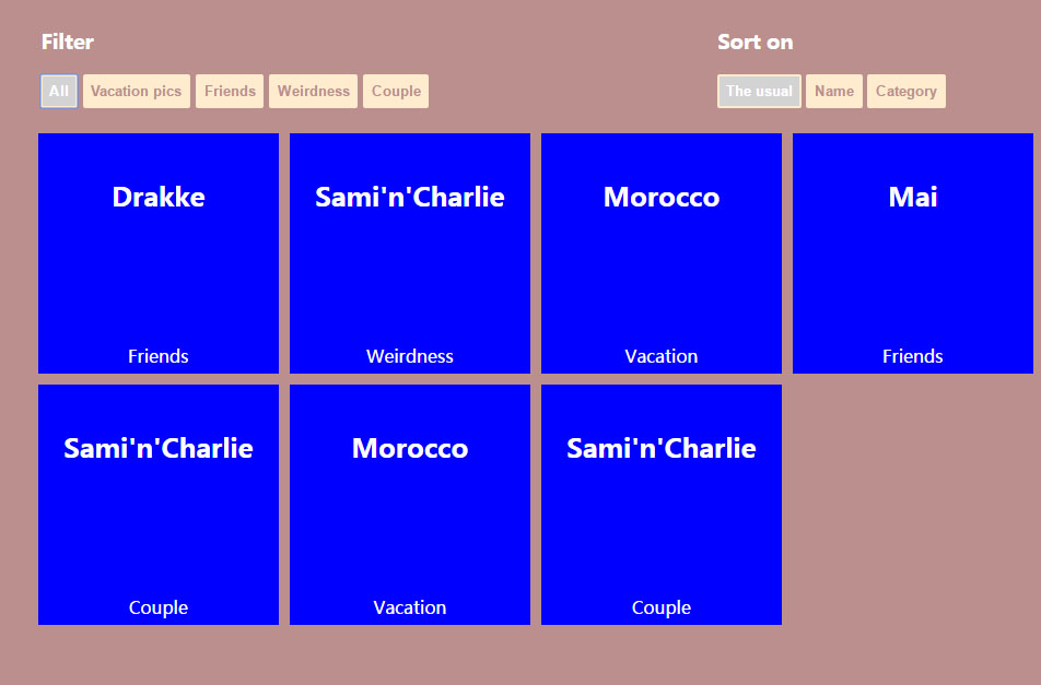 jQuery图片分类选项卡特效网页素材模板样式