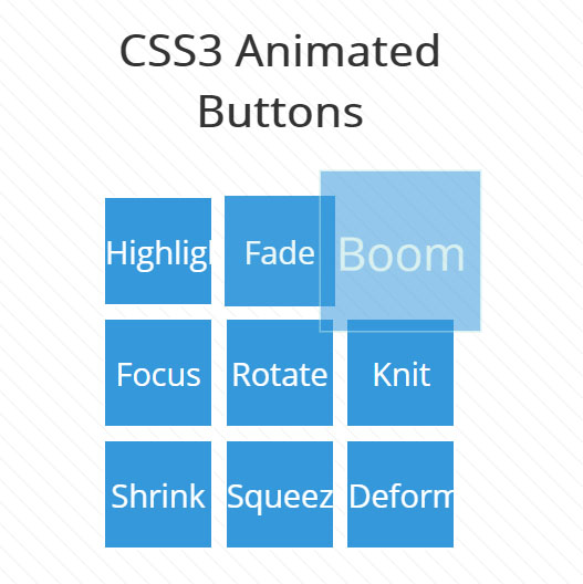 css3动画按钮鼠标悬浮特效网页素材样式代码