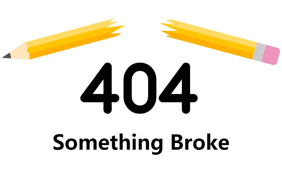 网页404页面svg动画代码站长素材网