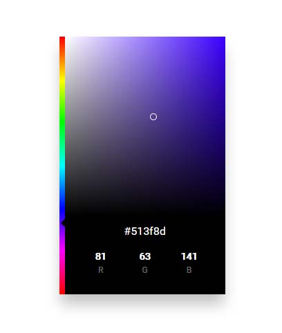 html5css3网页颜色面板拾色器特效jQuery代码