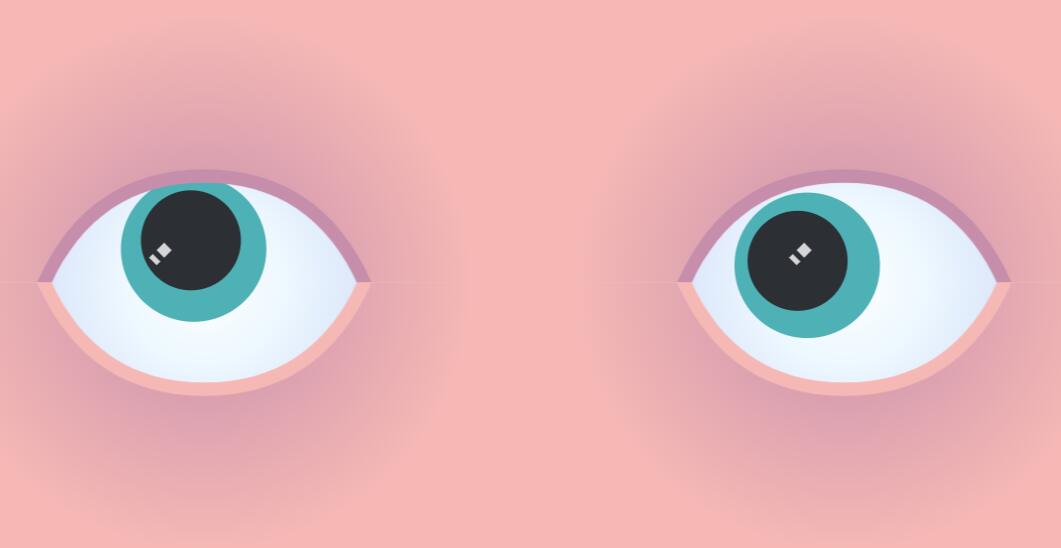 html5模板网站canvas画布眼睛动画鼠标跟随特效JavaScript代码