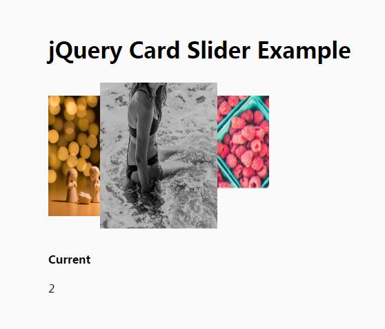 鼠标点击网页图片层叠滑动切换jQuery代码