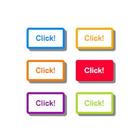 网页button按钮阴影效果鼠标悬停动画样式代码