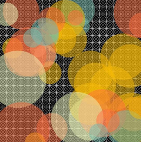 canvas透明彩色圆圈范围内来回移动特效网页JavaScript代码