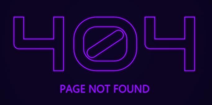 网页404 undefined未定义错误页面svg文字动画特效代码
