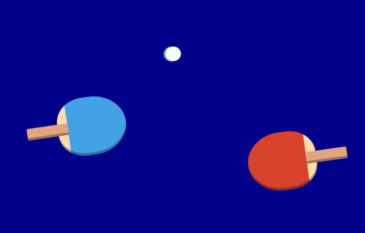 js css3样式代码制作乒乓球对打动画特效