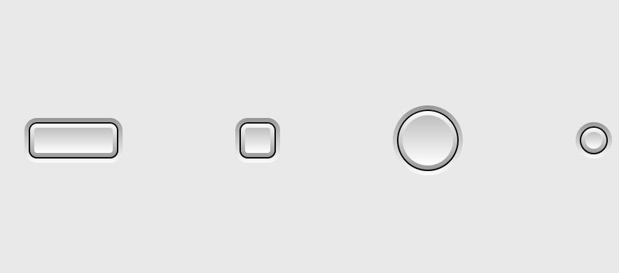 网页button按钮圆形3d立体视觉效果样式代码