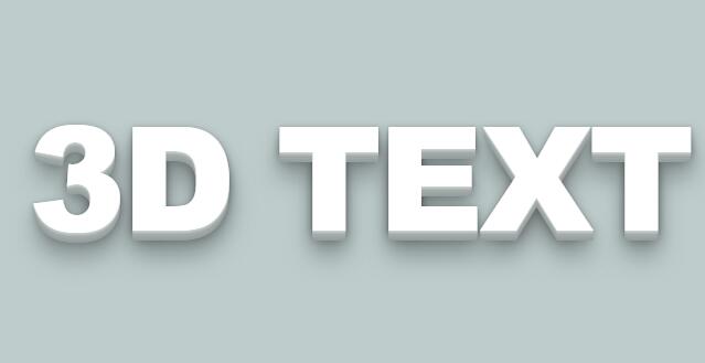 html5css3网页文字3D阴影text-shadow属性样式代码